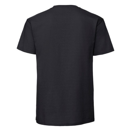 T-shirt Iconic 195 manches courtes Marine Fruit of the Loom – vue 2