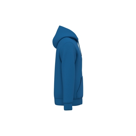 Sweat zippé capuche écoresponsable Bleu Native Spirit – vue 3