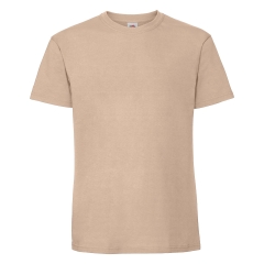 T-shirt Iconic 195 manches courtes Beige Fruit of the Loom