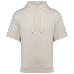 Sweat capuche French Terry écoresponsable Ivoire Native Spirit