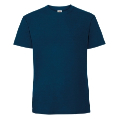 T-shirt Iconic 195 manches courtes Bleu montagne Fruit of the Loom