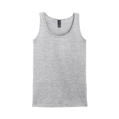 Débardeur femme Softstyle Gris Gildan – 150 g/m²
