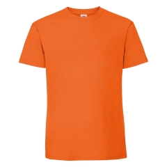 T-shirt Iconic 195 manches courtes Orange Fruit of the Loom