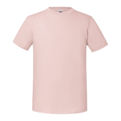 T-shirt Iconic 195 manches courtes Rose Powder Rose Fruit of the Loom