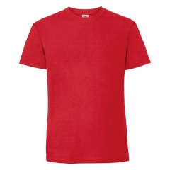 T-shirt Iconic 195 manches courtes Rouge Fruit of the Loom