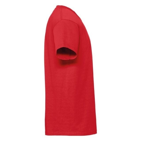 T-shirt Iconic 195 manches courtes Rouge Fruit of the Loom – vue 3