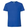 T-shirt Iconic 195 manches courtes Bleu Royal Fruit of the Loom