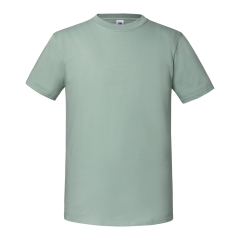 T-shirt Iconic 195 manches courtes Vert Sage Fruit of the Loom