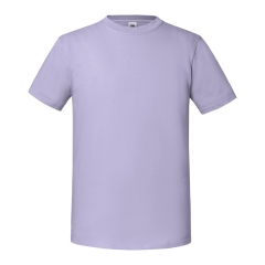 T-shirt Iconic 195 manches courtes Violet Fruit of the Loom