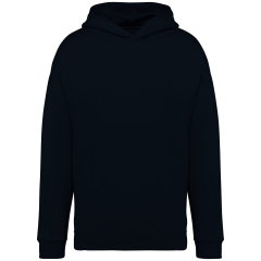 Sweat capuche oversize écoresponsable Noir – Native Spirit (NS408)