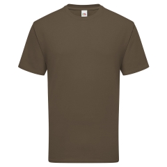T-shirt Iconic 195 manches courtes Truffe Fruit of the Loom