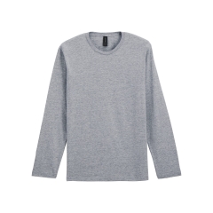 T-shirt manches longues Softstyle Gris Gildan