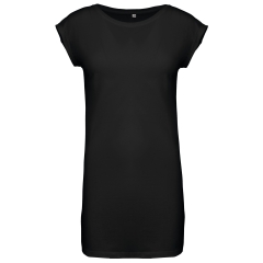 T-shirt long femme Noir 150 g/m² – Kariban