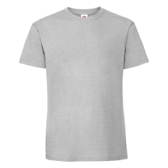 T-shirt Iconic 195 manches courtes Zinc Fruit of the Loom