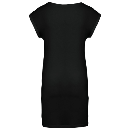 T-shirt long femme Noir 150 g/m² – Kariban – vue 2