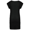 T-shirt long femme Noir 150 g/m² – Kariban – vue 2