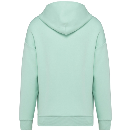 Sweat capuche oversize écoresponsable vert Native Spirit – vue 2