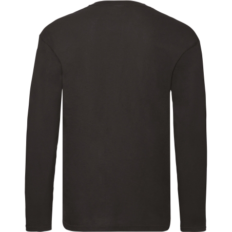 T-shirt manches longues Original-T Noir – Fruit of the Loom – vue 2
