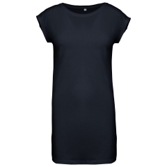 T-shirt long femme marine 150 g/m² – Kariban
