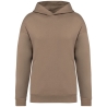 Sweat capuche oversize écoresponsable Marron Native Spirit