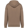Sweat capuche oversize écoresponsable Marron Native Spirit – vue 2