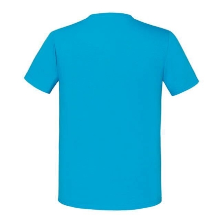 T-shirt homme Iconic-T coloris Ciel – Fruit of the Loom – vue 2