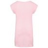T-shirt long femme Rose Pale Pink Kariban – Coupe fluide – vue 2