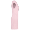 T-shirt long femme Rose Pale Pink Kariban – Coupe fluide – vue 3