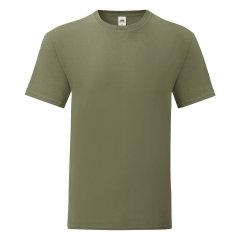 T-shirt homme Iconic-T vert olive Fruit of the Loom