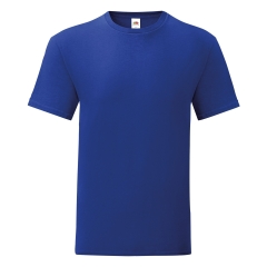 T-shirt homme Iconic-T Bleu Cobalt Fruit of the Loom