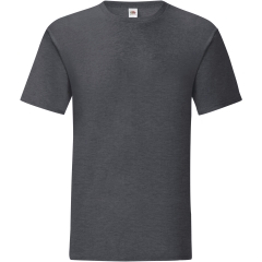 T-shirt Iconic-T Gris Anthracite Chiné Fruit of the Loom