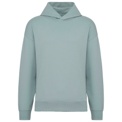 Sweat capuche oversize écoresponsable Vert jade Native Spirit