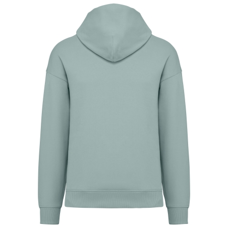 Sweat capuche oversize écoresponsable Vert jade Native Spirit – vue 2