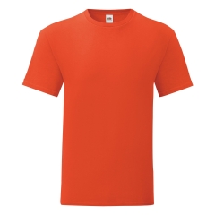 T-shirt homme Iconic-T Orange Flame Fruit of the Loom