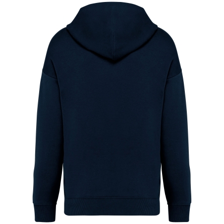 Sweat capuche oversize écoresponsable Marine – Native Spirit – vue 2