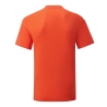 T-shirt homme Iconic-T Orange Flame Fruit of the Loom – vue 2