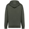 Sweat à capuche oversize écoresponsable Vert Khaki Native Spirit – vue 2