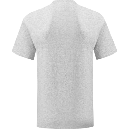 T-shirt homme Iconic-T gris chiné Fruit of the Loom – vue 2