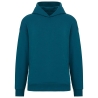 Sweat capuche oversize écoresponsable Vert paon Native Spirit