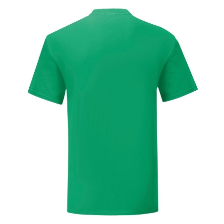 T-shirt homme Iconic-T vert Kelly Green Fruit of the Loom – vue 2