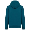 Sweat capuche oversize écoresponsable Vert paon Native Spirit – vue 2