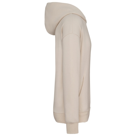 Sweat capuche oversize écoresponsable Naturel brut Native Spirit – vue 3