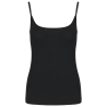 Débardeur bretelles femme Kariban Noir – coupe ajustée