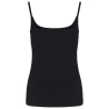 Débardeur bretelles femme Kariban Noir – coupe ajustée – vue 2