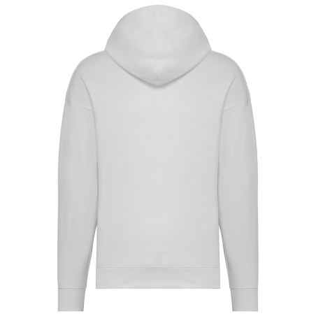 Sweat capuche oversize écoresponsable blanc Native Spirit – vue 2