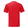 T-shirt homme Iconic-T Rouge Fruit of the Loom – vue 2