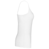 Débardeur femme bretelles blanc Kariban – coton peigné – vue 3