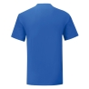 T-shirt homme Iconic-T Bleu Royal Fruit of the Loom – vue 2