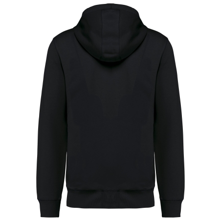 Sweat à capuche French Terry écoresponsable Noir – Kariban – vue 2