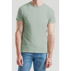 T-shirt homme Iconic-T vert sauge Fruit of the Loom
